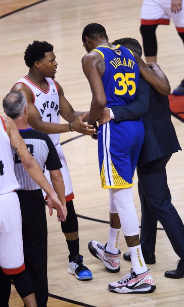 Analysis: Even being injured Durant leads free-agent pack